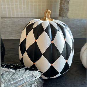 Designer Harlequin Pumpkin